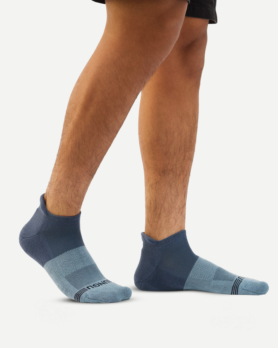 Mix Ocean Blue Ankle Socks