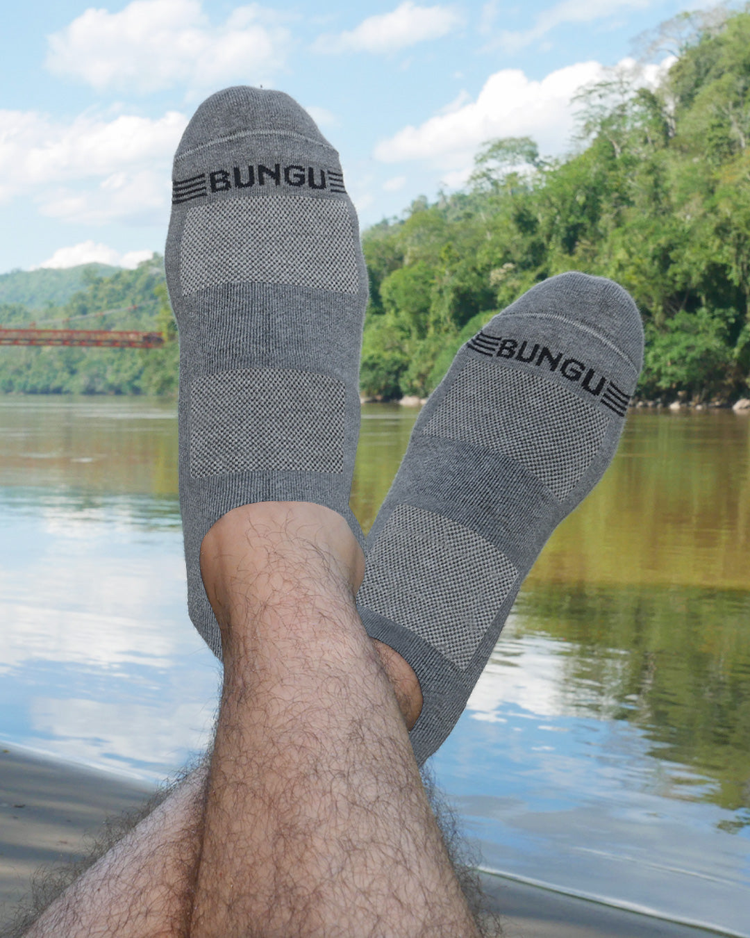 All Grey Ankle Sock 8-Pack