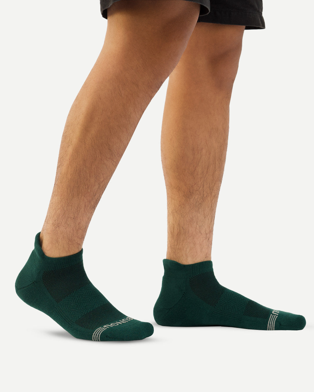 Rainforest Green Ankle Socks