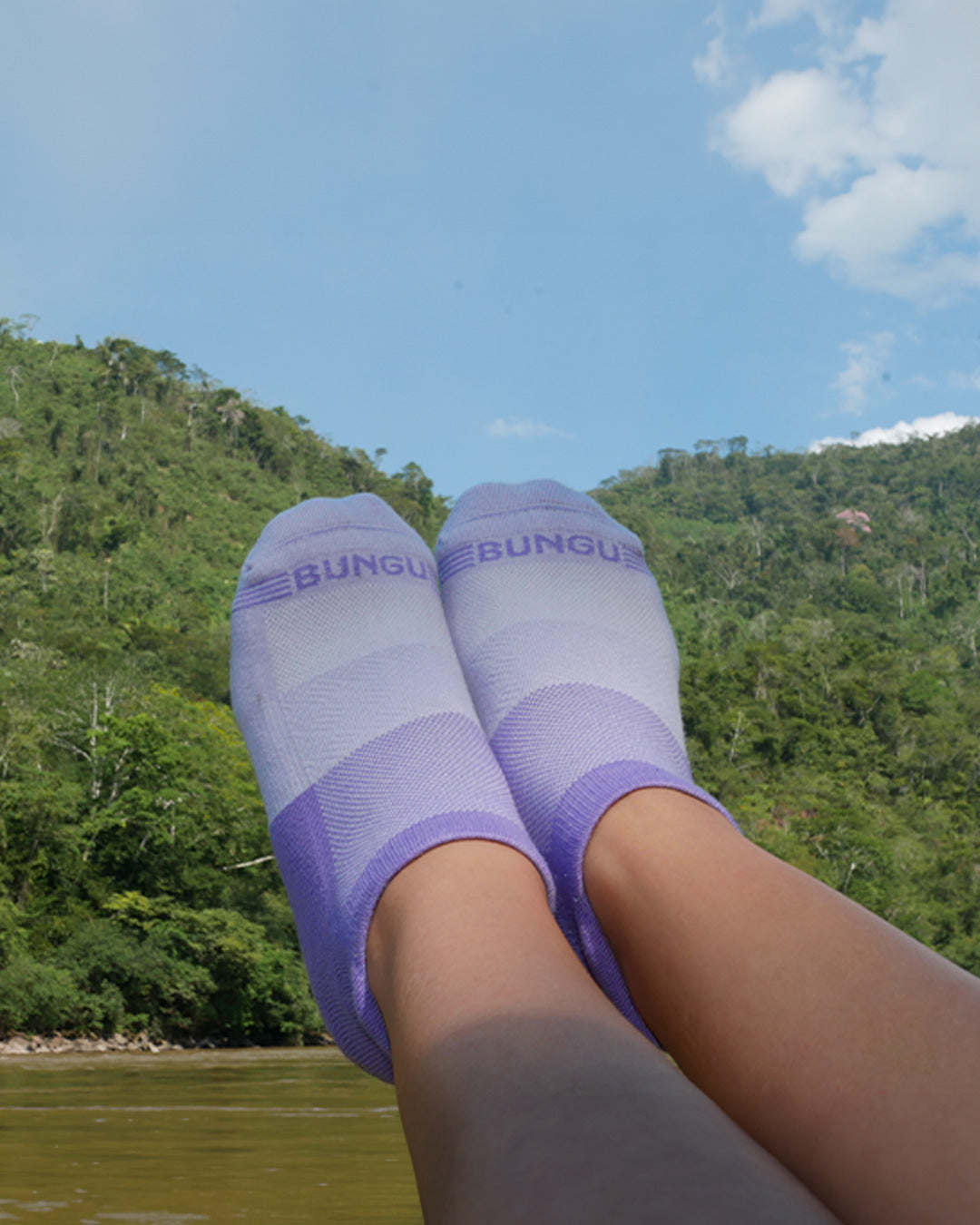 Mix Purple Ankle Socks