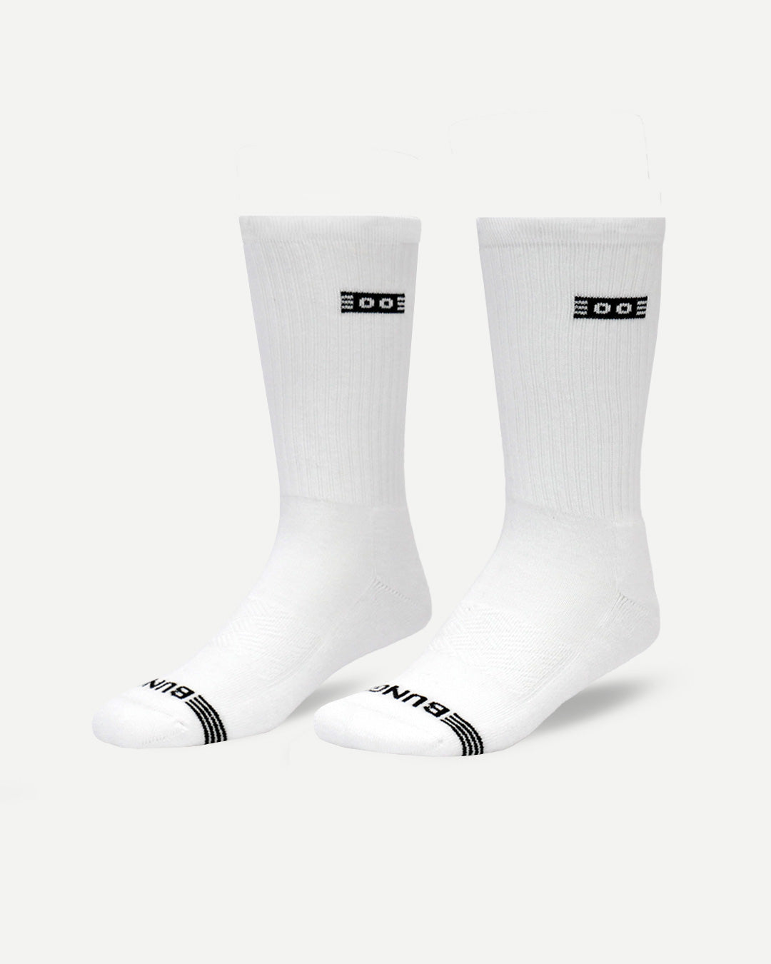 Black & white Calf Sock 8-Pack