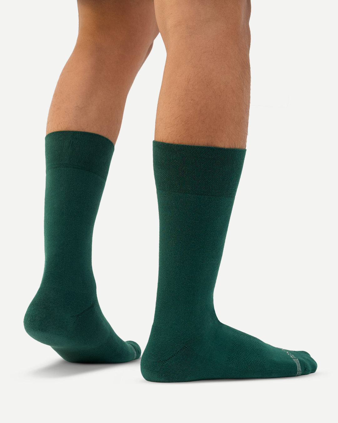 Rainforest Green Dress Calf Socks