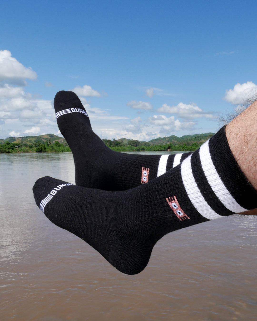 All black Vintage Half Calf Sock 8-Pack