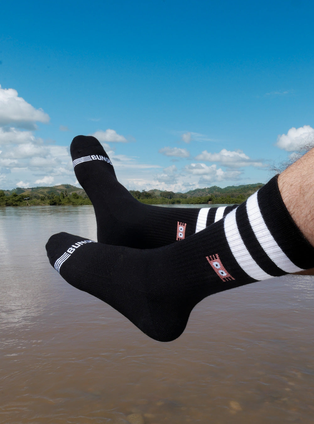 All black Vintage Half Calf Sock 8-Pack